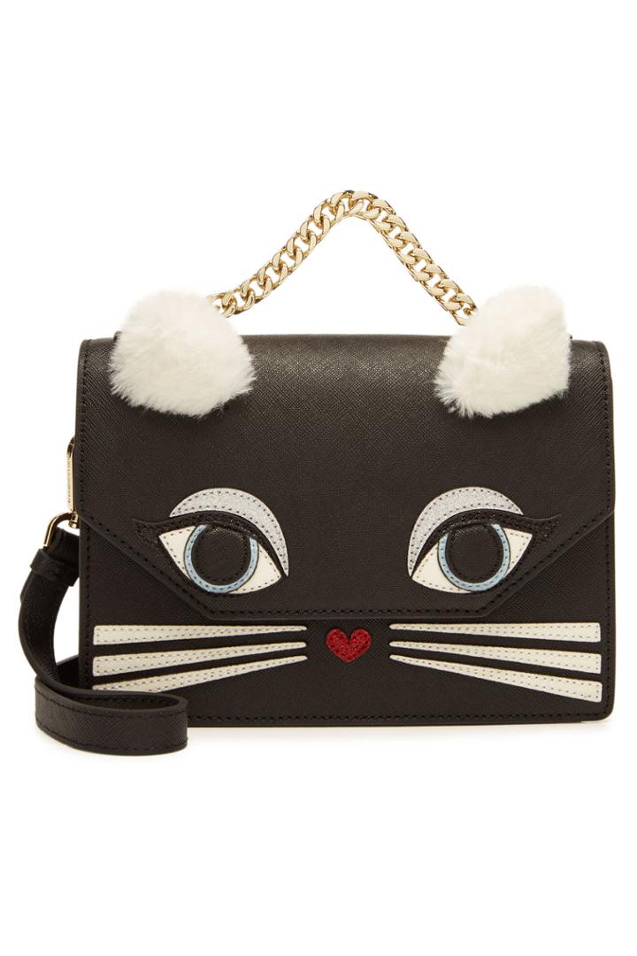 Karl Lagerfeld Karl Lagerfeld K/klassik Fun Mini Leather Handbag