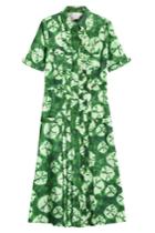 Stella Jean Stella Jean Batik Print Shirt Dress