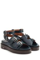 Laurence Dacade Laurence Dacade Leather Sandals With Buckled Straps - Black