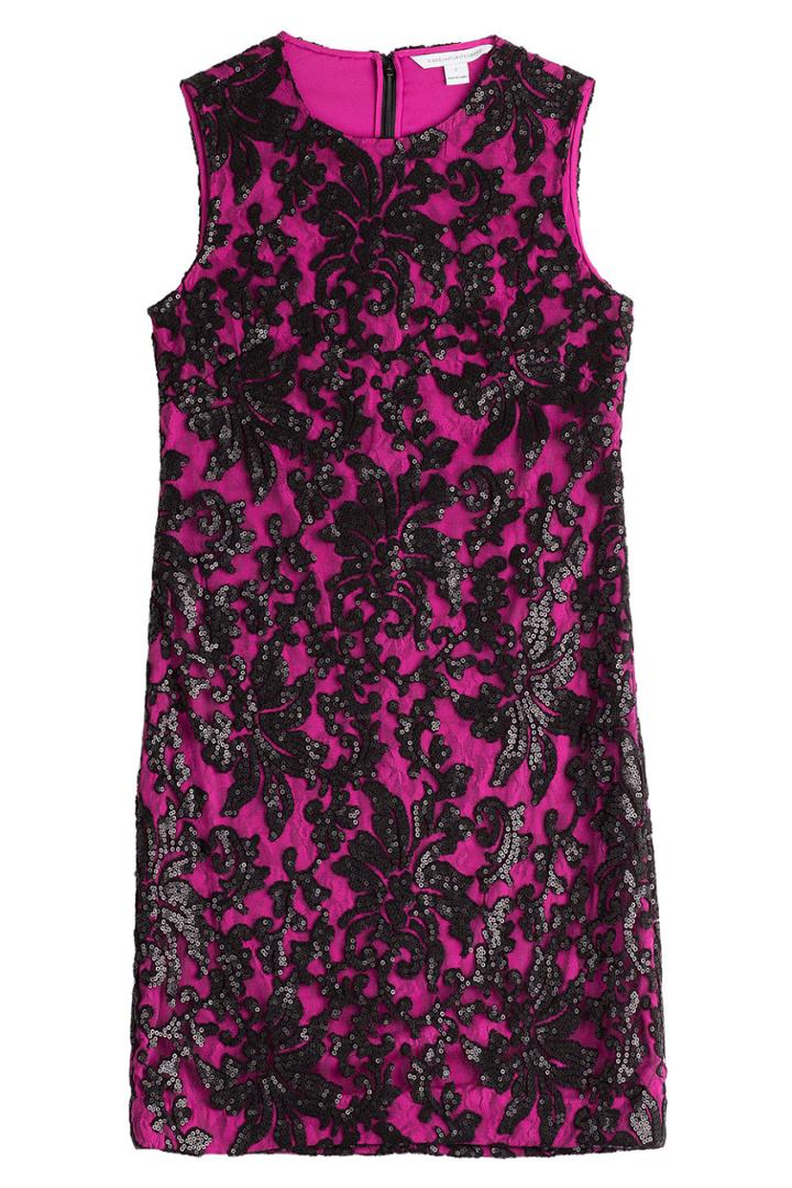 Diane Von Furstenberg Diane Von Furstenberg Sequined Lace Dress