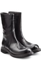 Rick Owens Men Leather Boots