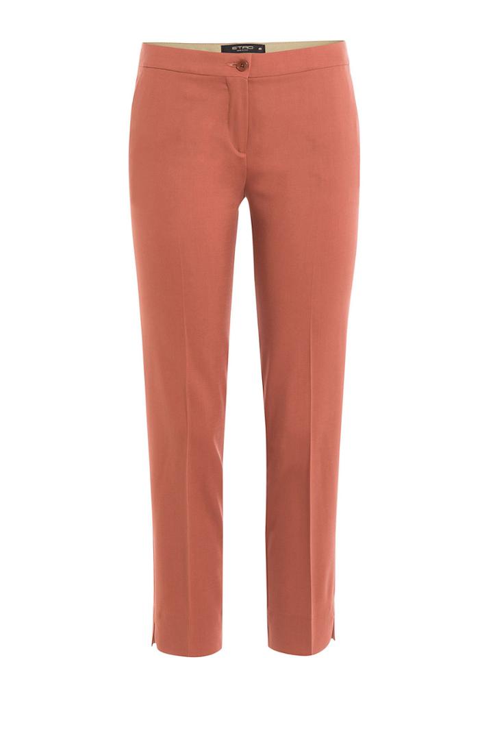 Etro Etro Slim Cropped Wool Trousers