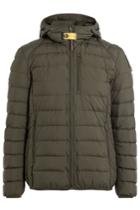 Parajumpers Parajumpers Quilted Down Jacket With Hood - Green