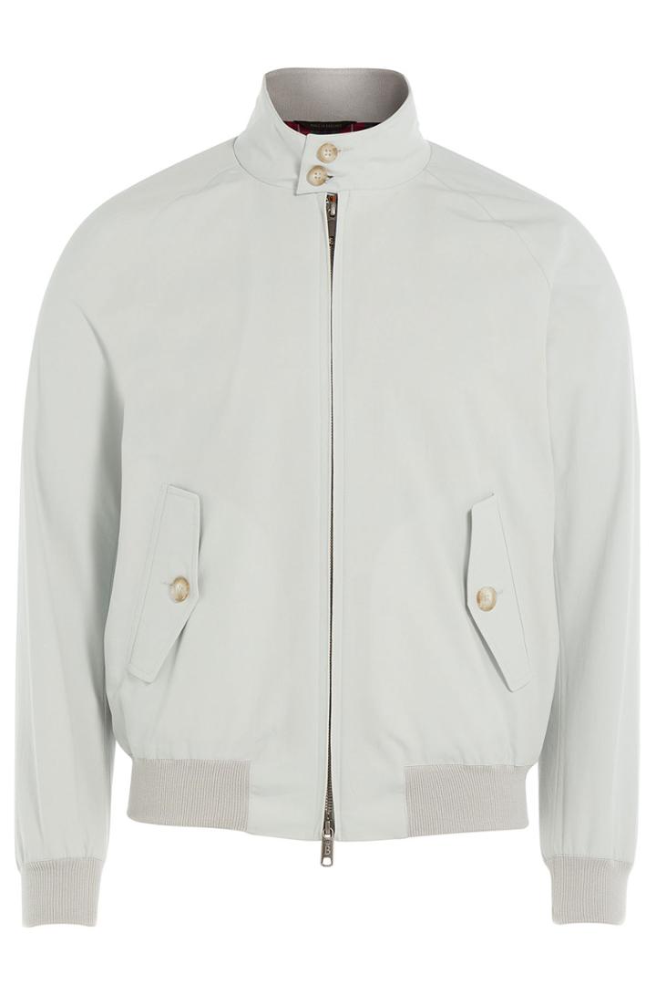 Baracuta Baracuta Cotton Blend Jacket - Grey