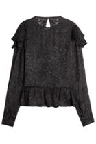 Preen By Thornton Bregazzi Preen By Thornton Bregazzi Blouse With Silk - Black
