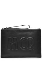 Mcq Alexander Mcqueen Mcq Alexander Mcqueen Leather Clutch - Black