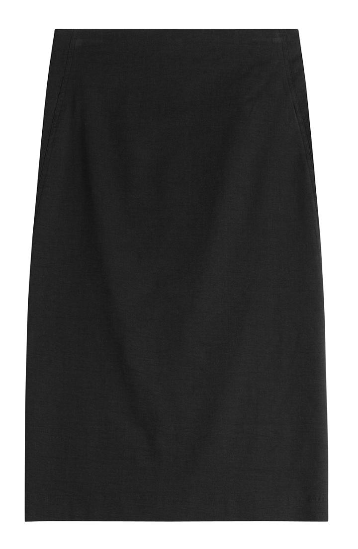 Donna Karan New York Linen-jersey Pencil Skirt
