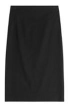 Donna Karan New York Linen-jersey Pencil Skirt