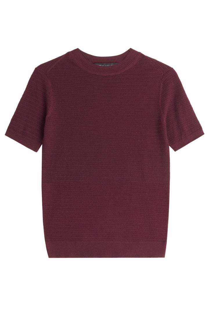 Marc By Marc Jacobs Marc By Marc Jacobs Knit Cotton Top - Red
