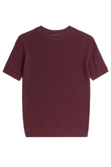 Marc By Marc Jacobs Marc By Marc Jacobs Knit Cotton Top - Red