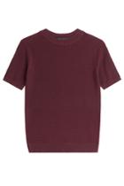 Marc By Marc Jacobs Marc By Marc Jacobs Knit Cotton Top - Red