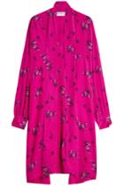 Balenciaga Balenciaga Silk Crepe Printed Dress
