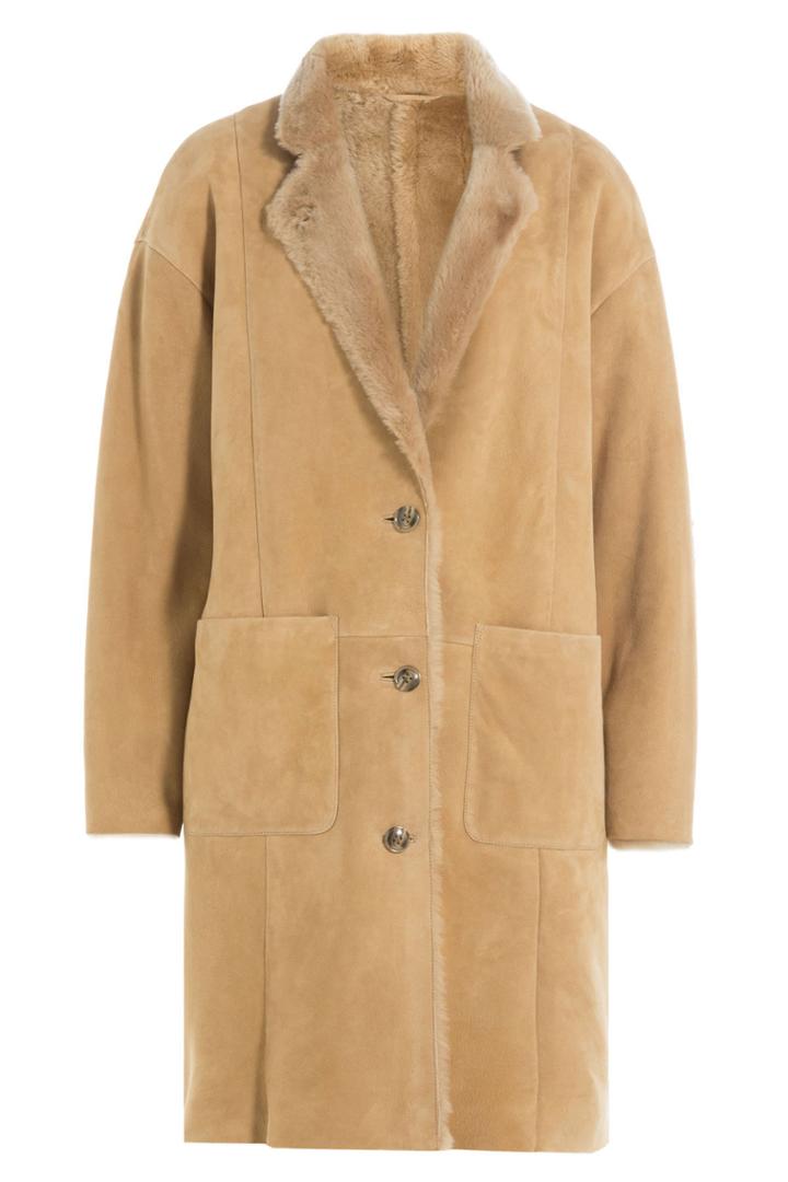 Closed Closed Shearling Coat