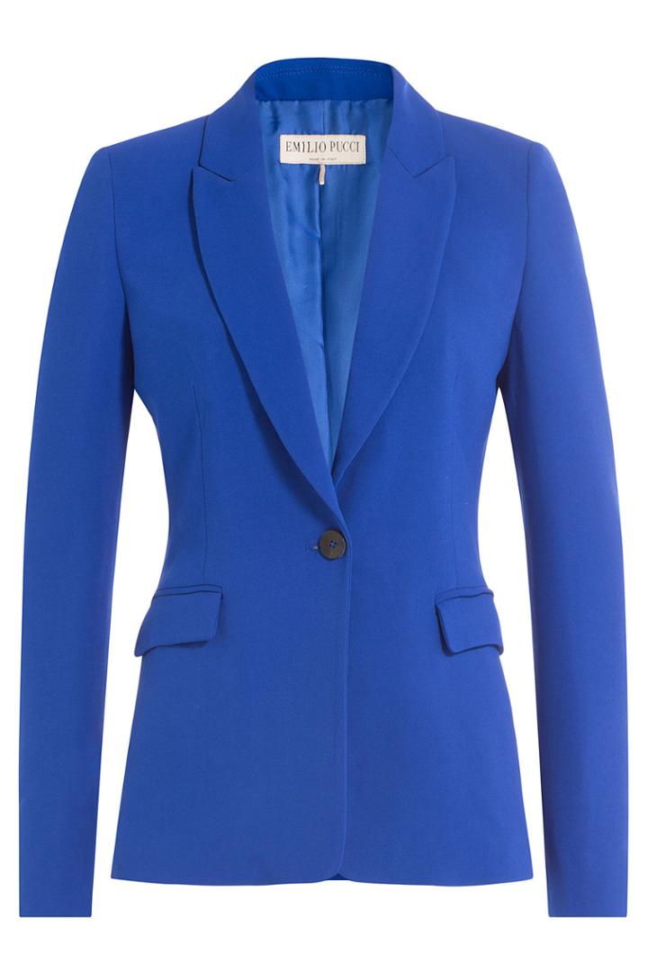 Emilio Pucci Emilio Pucci Crepe Blazer - Pink