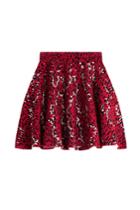 Kenzo Kenzo Printed Skirt With Wool - Red