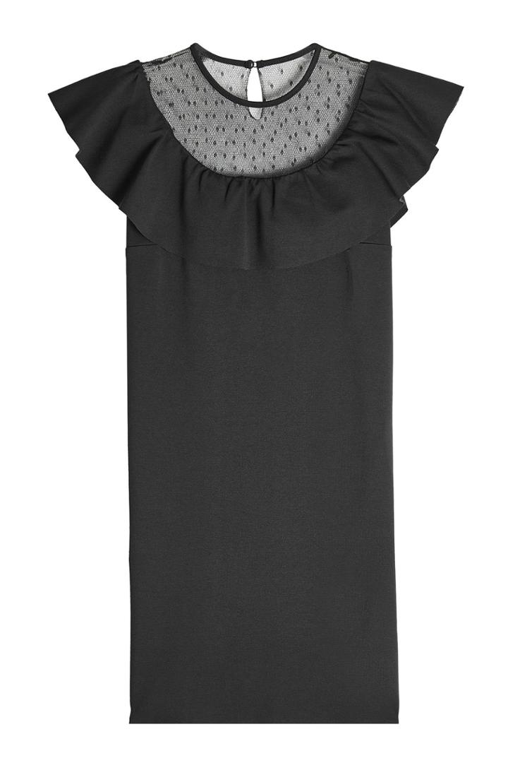 Red Valentino Red Valentino Dress With Point D'esprit