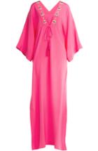 Emilio Pucci Embroidered Silk Caftan