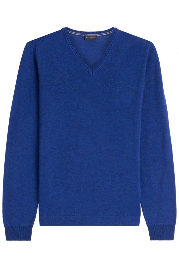 Baldessarini Baldessarini Virgin Wool Pullover - Blue