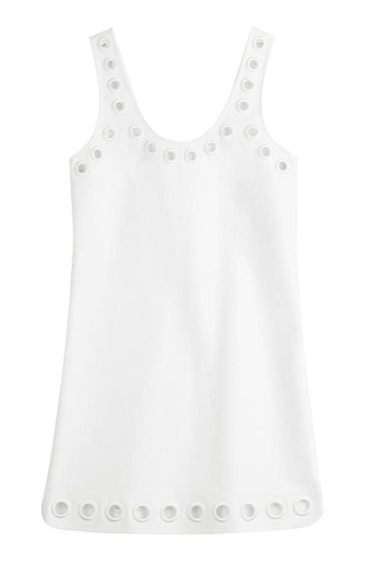 3.1 Phillip Lim Cotton Blend Dress With Eyelets