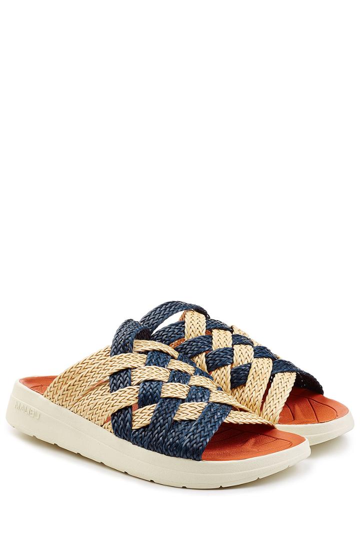 Missoni Missoni Woven Leather Sandals - Multicolor