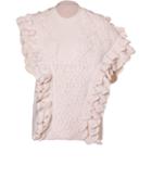 3.1 Phillip Lim Asymmetric Ruffle Knit Top