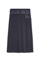 Victoria Beckham Victoria Beckham Pleated Skirt With Mesh Panel
