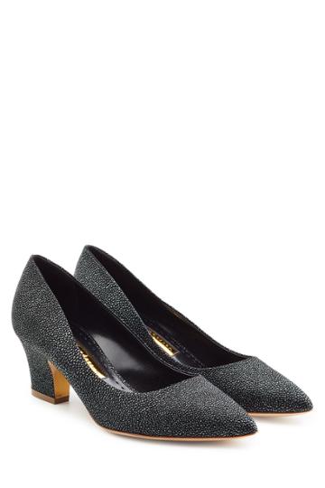 Rupert Sanderson Rupert Sanderson Textured Leather Pumps