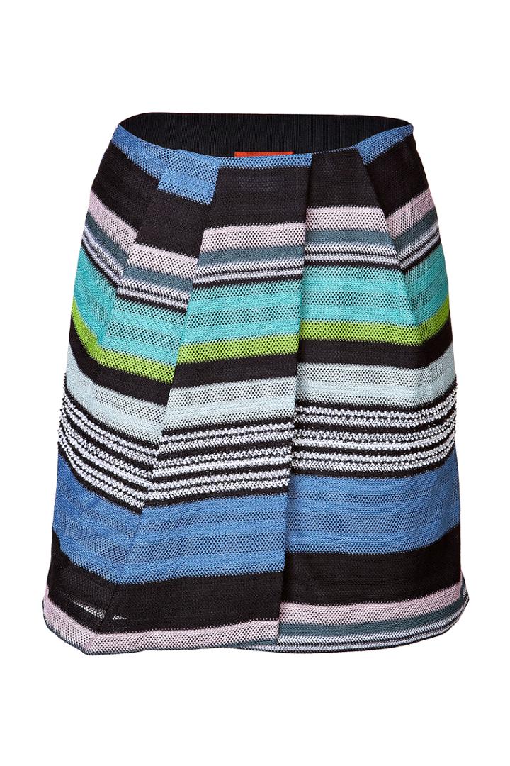 Missoni Missoni Striped Pleated Front Skirt - Stripes