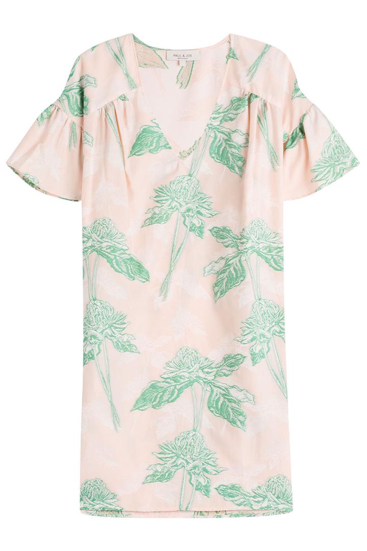 Paul & Joe Paul & Joe Printed Dress With Cotton