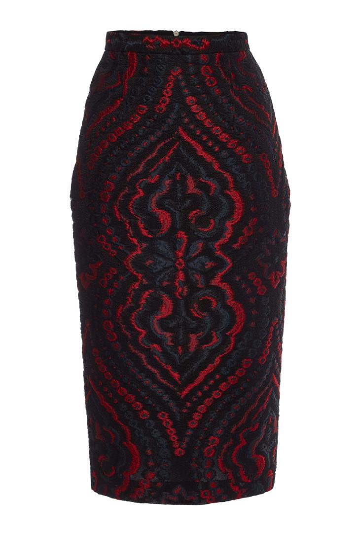 Roland Mouret Roland Mouret Norley Skirt With Silk And Cotton