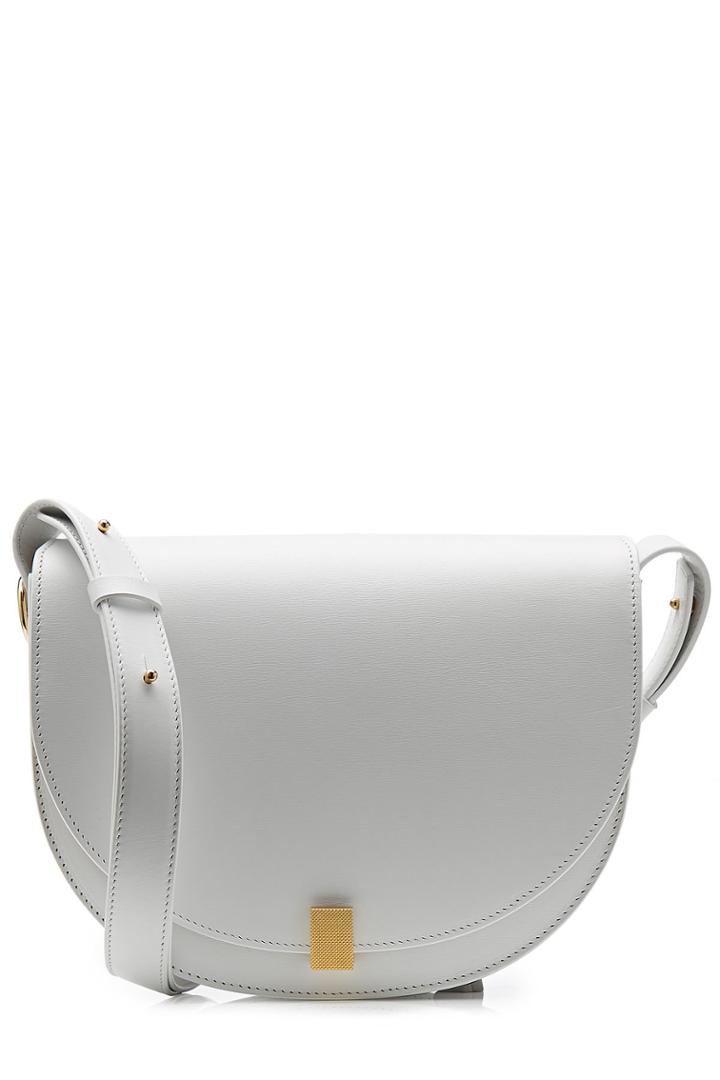 Victoria Beckham Victoria Beckham Leather Shoulder Bag - White