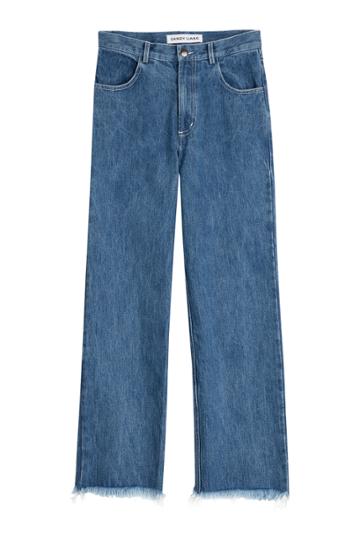 Sandy Liang Sandy Liang Cropped Jeans - Blue
