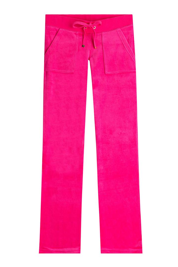 Juicy Couture Juicy Couture Velour Track Pants - Red