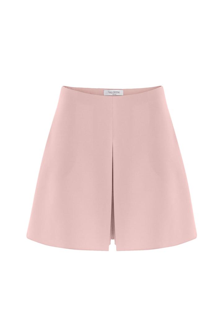 Valentino Valentino Wool-silk Shorts - Pink