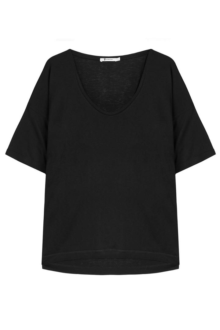 T By Alexander Wang T By Alexander Wang Jersey T-shirt - Black