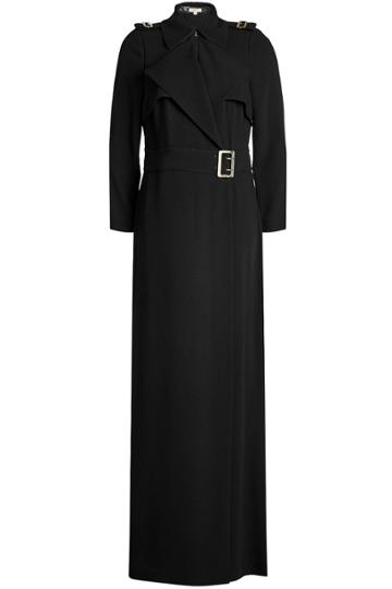 Burberry London Burberry London Long Crepe Trench