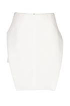 J.w. Anderson J.w. Anderson Silk-cotton Butterfly Skirt - White