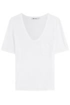 T By Alexander Wang T By Alexander Wang Jersey T-shirt With Breast Pocket - White