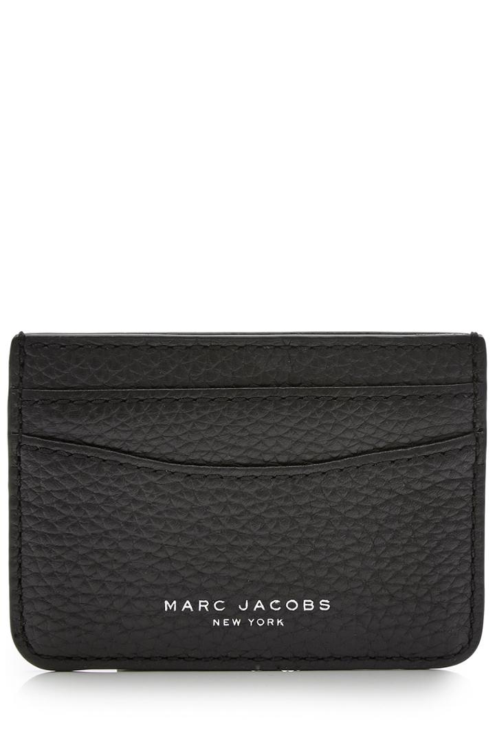 Marc Jacobs Marc Jacobs Leather Card Holder - Black