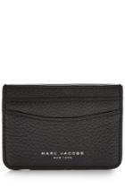 Marc Jacobs Marc Jacobs Leather Card Holder - Black