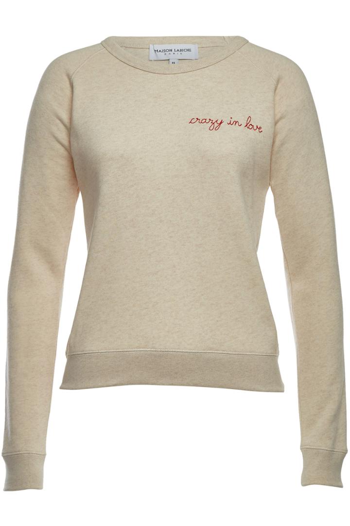 Maison Labiche Maison Labiche Crazy In Love Cotton Pullover