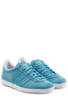 Adidas Originals Adidas Originals Mesh Leather Gazelle Sneakers - Blue