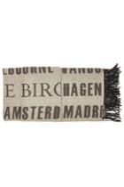 By Malene Birger By Malene Birger Claudette Printed Wool Scarf With Cashmere