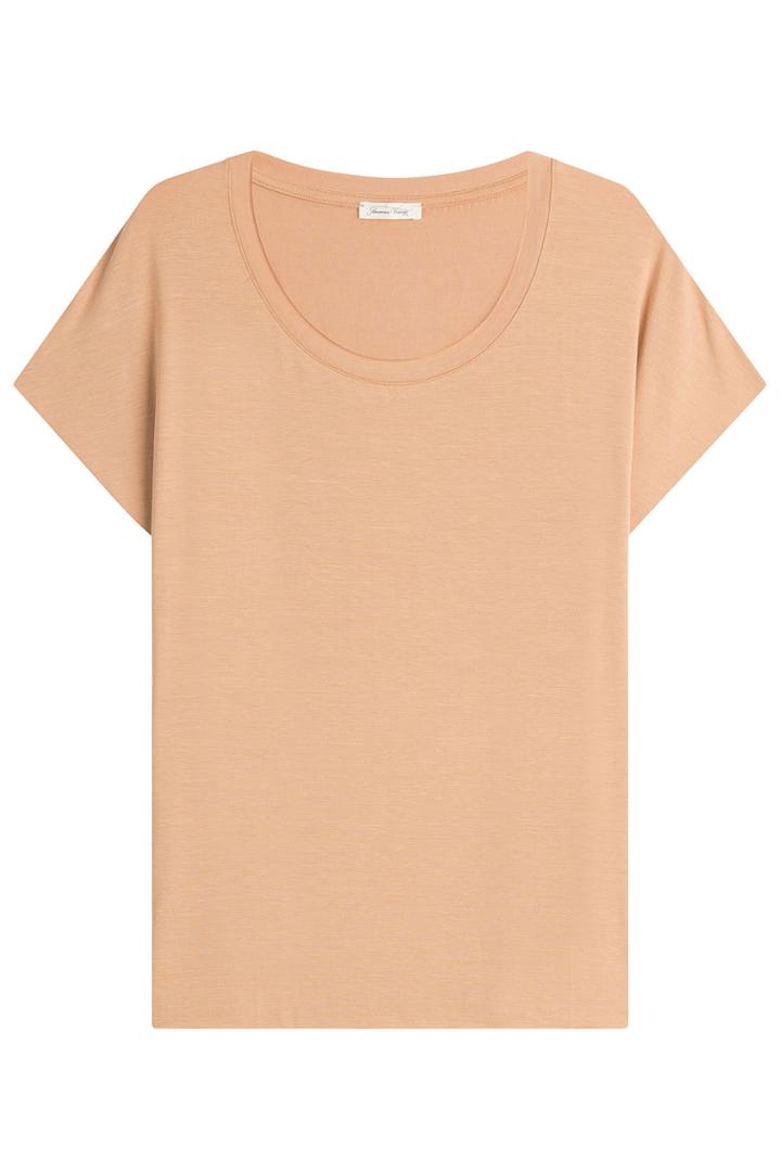 American Vintage American Vintage T-shirt With Scooped Neck