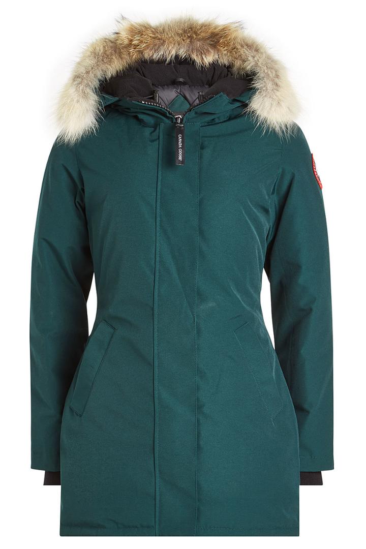 Canada Goose Canada Goose Victoria Down Parka With Fur-trimmed Hood
