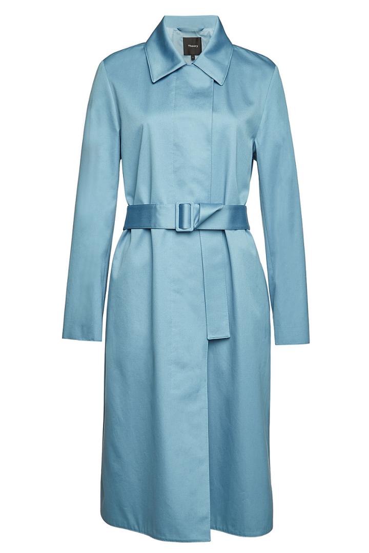 Theory Theory Cotton Trench Coat