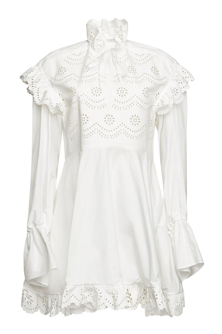 Philosophy Di Lorenzo Serafini Philosophy Di Lorenzo Serafini Cotton Mini Dress With Ruffles