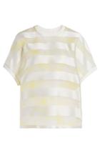 Giambattista Valli Giambattista Valli Silk T-shirt - Yellow