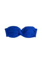 Luli Fama Luli Fama Cosita Buena Underwired Bandeau Bikini Top - Blue