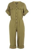 Vanessa Seward Vanessa Seward Cotton Jumpsuit - Brown